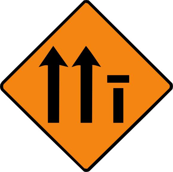 Orange diamond with two upward arrows and a short capped vertical bar on the right.